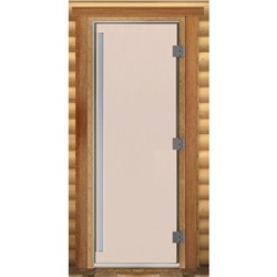 Дверь «Престиж», размер коробки 190 × 70 см, правая, цвет сатин