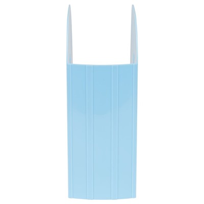 Лоток вертикальный для бумаг СТАММ "Фаворит" голубой (ЛТВ-31279) ширина 90мм