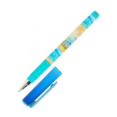 Ручка шариковая масляная 0.7мм "LOREX WATERCOLOR.BLUR" синяя LXOPDS-WT1 LOREX {Китай}