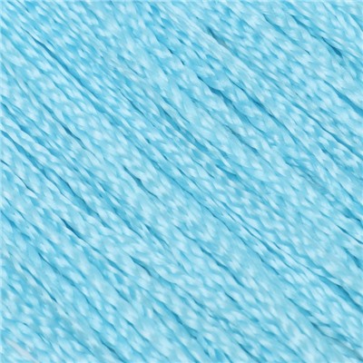 ЗИ-ЗИ, прямые, 55 см, 100 гр (DE), цвет голубой(#613A)