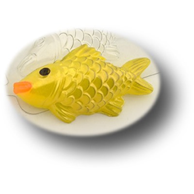 Пластиковая форма "Желтая рыбка" 10,5х5,5 см