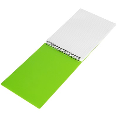 Блокнот А5 60л. на гребне "Neon. Салатовый" ("OfficeSpace", Б5к60грП_35401) пластиковая обложка
