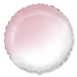 Шар фольгированный - круг "Градиент. Pink" 18", 45см (6072773) в инд. пакете