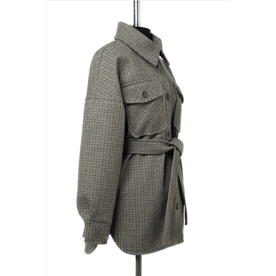 01-10632 Пальто женское демисезонное (пояс)