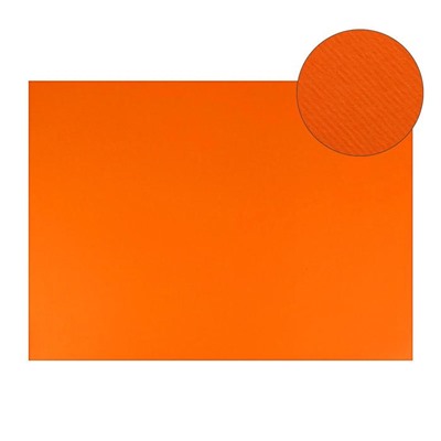 Картон цветной Sadipal Sirio двусторонний: текстурный/гладкий, 210 х 297 мм, Sadipal Fabriano Elle Erre, 220 г/м, оранжевый