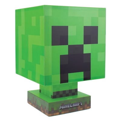 Светильник Майнкрафт Крипер Minecraft Creeper Icon Lamp