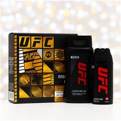 Подарочный набор UFC x EXXE Carbon hit : гель для душа + дезодорант