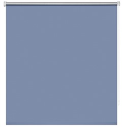 Рулонная штора блэкаут «Плайн», 40х160 см, цвет васильковый