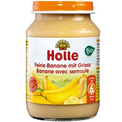 Holle (Хоулл) Feine Banane mit Griess 190 г