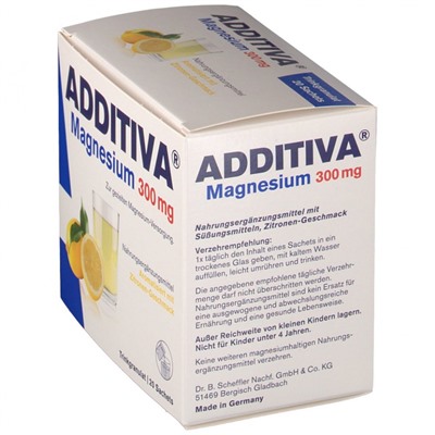 ADDITIVA (АДДИТИВА) MAGNESIUM 300 mg N 20 шт