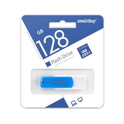 Флеш-накопитель 128Гб USB 3.0/3.1 "Smartbuy Diamond" Blue (SB128GBDB-3)