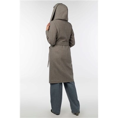01-10734 Пальто женское демисезонное (пояс)