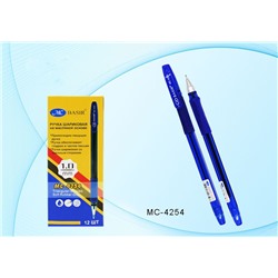 Ручка шар. BASIR (MC-4254) на масляной основе, синяя, 1мм