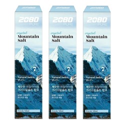 Dental Clinic 2080 Зубная паста с гималайской солью / Pure Crystal Mountain Salt Toothpaste Fresh Mint, 120 г x 3