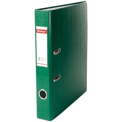 Папка-регистратор Berlingo "Standard", покрытие из ПВХ, 50мм, зеленая (АМ4616)