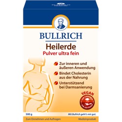 Bullrich Heilerde Лечебная глина порошок, 500 г