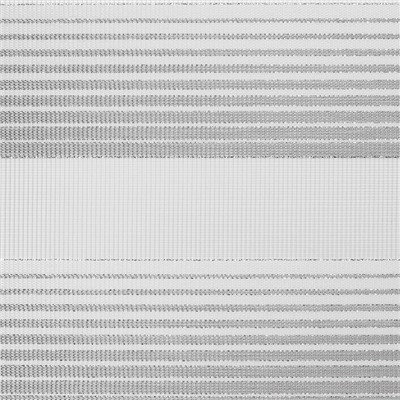 Рулонная штора день-ночь «Люрекс», 40х160 см, цвет светло-серый