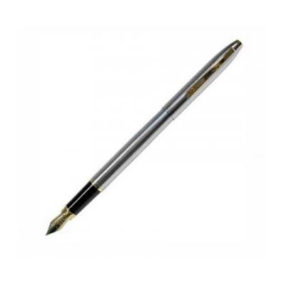Ручка перьевая "Cosmic" синяя, 0,8мм, корпус хром 8145 Luxor {Индия}