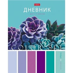 Дневник для старших классов (твердая обложка) "Color Set" Со справ.инф. (073973) 27214 Хатбер {Россия}