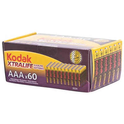 Батарейка LR3 "Kodak XTRALIFE", алкалиновая, по 4шт. в спайке