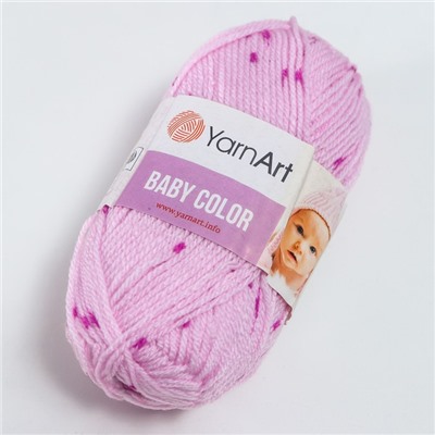 Пряжа "Baby color" 100% акрил 150м/50гр (271 сирень)