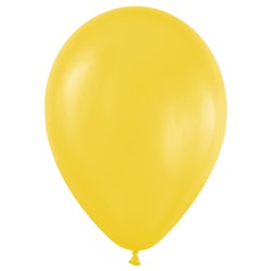 Шарик воздушный MESHU 12", 30см, пастель, желтый (MS_55809)