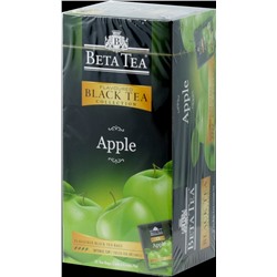BETA TEA. Black Tea Collection. Яблоко карт.пачка, 25 пак.