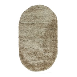 Овальный ковёр Portofino Mega 2236, 80 х 150 см, цвет d.beige/d.beige