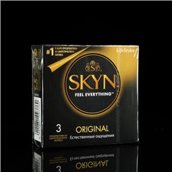 Презервативы SKYN Original классические, 3 шт.