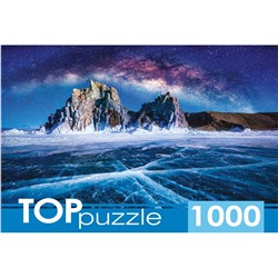 TOPpuzzle 1000 элементов "Зимний Байкал" (ШТТП1000-9857)