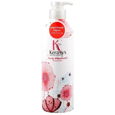 KeraSys Кондиционер для повреждённых волос / Lovely & Romantic Perfumed 400 мл