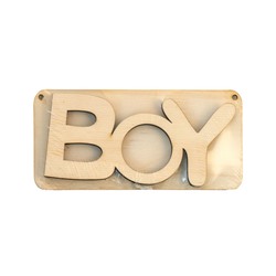 Декоративная табличка "Boy"