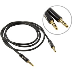 AUX кабель TELECOM Jack 3.5- Jack 3.5мм (M-M) 1м (TAV7175-1M)