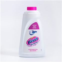 Пятновыводитель Vanish Oxi Action, гель, для белых тканей, кислородный, 1 л