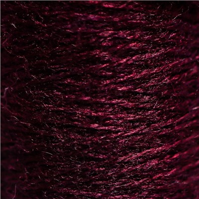 Пряжа "Mink wool" 90% пух норки,10% полиамид 350м/50гр + нитки  (812- баклажан)