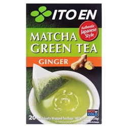 Зеленый чай Матча с имбирем Itoen, Япония, 30 г Акция
