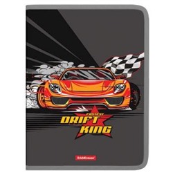 Папка для тетрадей А4 на молнии вокруг Drift King 52829 Erich Krause {Россия}