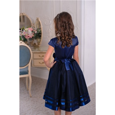 Платье арт.Ир-908, цвет темно-синий