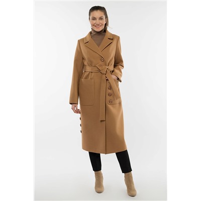 01-10436 Пальто женское демисезонное (пояс)