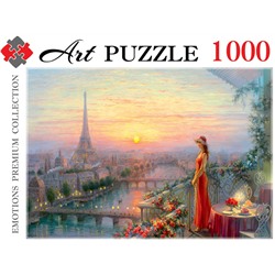 Puzzle 1000 элементов "Дандорф О.В. Вечерний Париж" (РУК1000-0457)
