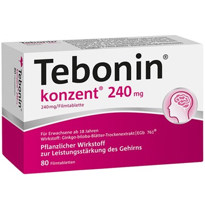 Tebonin (Тебонин) konzent 240 mg 80 шт
