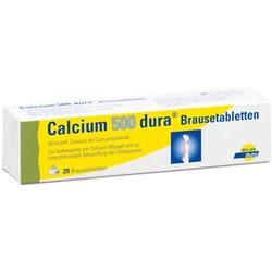 Calcium-dura (Кальциум-дура) 500mg Brausetabletten 20 шт