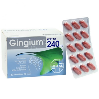 Gingium (Гингиум) extra 240 mg 120 шт