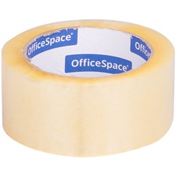 Клейкая лента 48мм*100м "OfficeSpace" прозрачная, 45мкм (КЛ_6964)