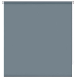 Рулонная штора «Плайн», 40х160 см, цвет синяя сталь