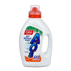 Жидкое средство для стирки Aos, гель, для белых тканей, 1.3 л