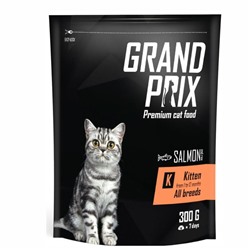 Сухой корм GRAND PRIX для котят, с лососем, 300 г