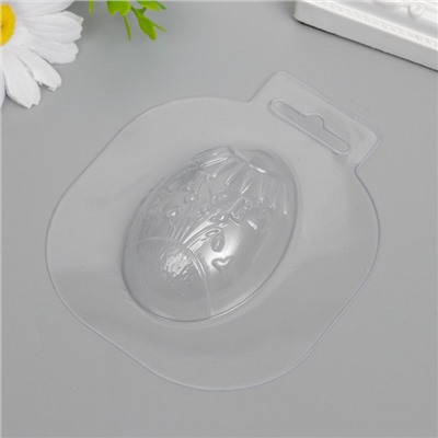 Пластиковая форма "Яйцо ХВ" 6,5х4,5 см