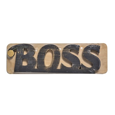 Интерьерное слово "Boss"