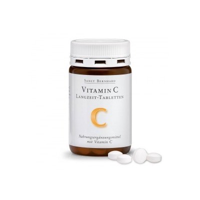 Krauterhaus Sanct Bernhardt Vitamin C Long-Release Tablets, 120 таблеток for 4 месяцев